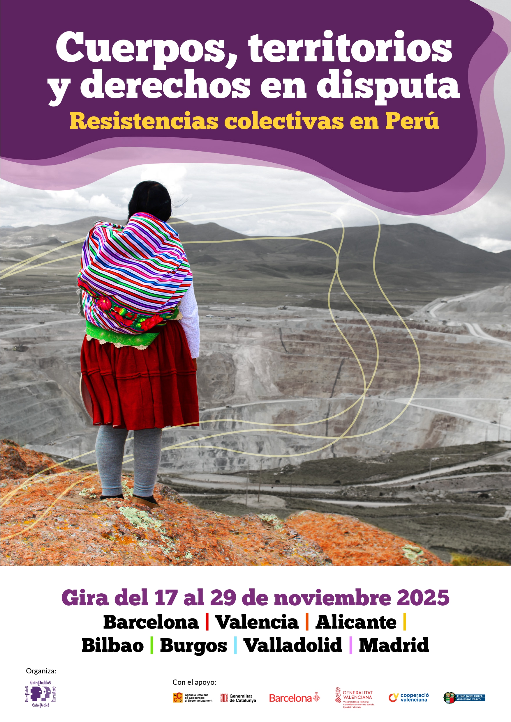Cuerpos, territorios y derechos en disputa: la gira que conecta Perú con la justicia climática en la COP30