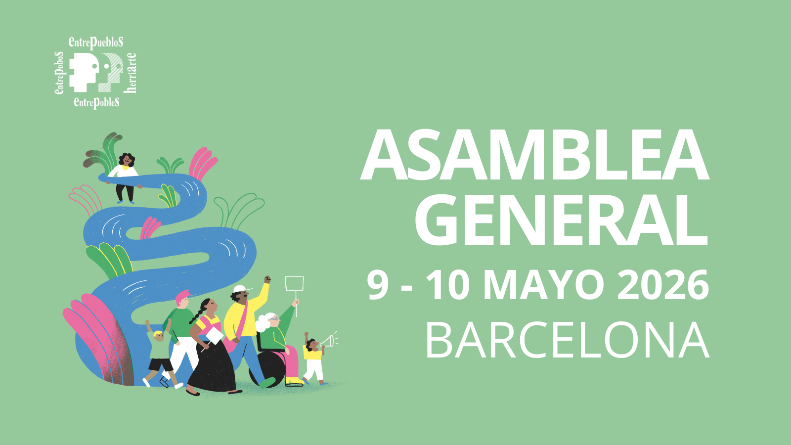 Ya tenemos fecha para la XXXVIII Asamblea General de Entrepueblos