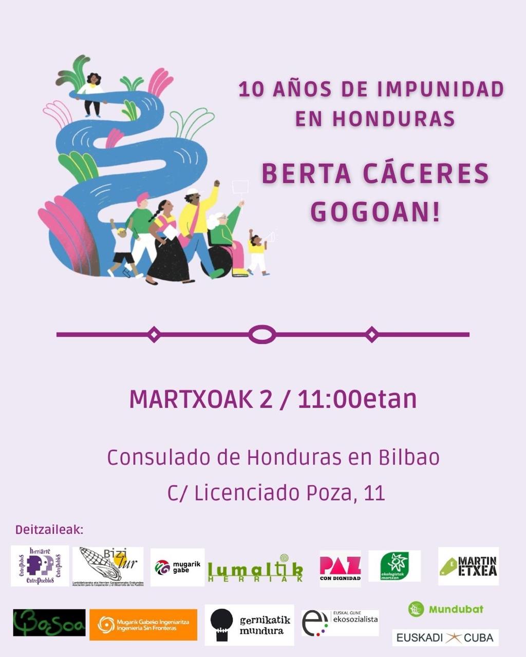 10 años de la siembra de Berta Cáceres