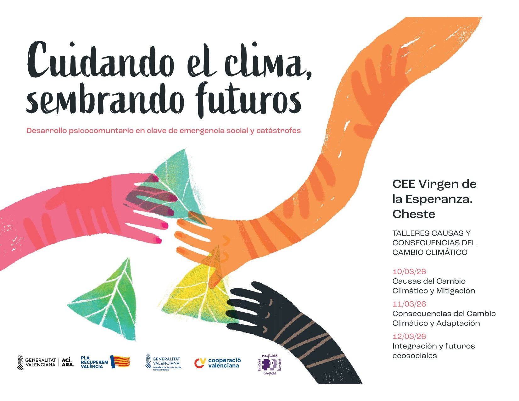 De la DANA a la resiliencia: Arranca en Cheste un proyecto de educación climática y apoyo comunitario