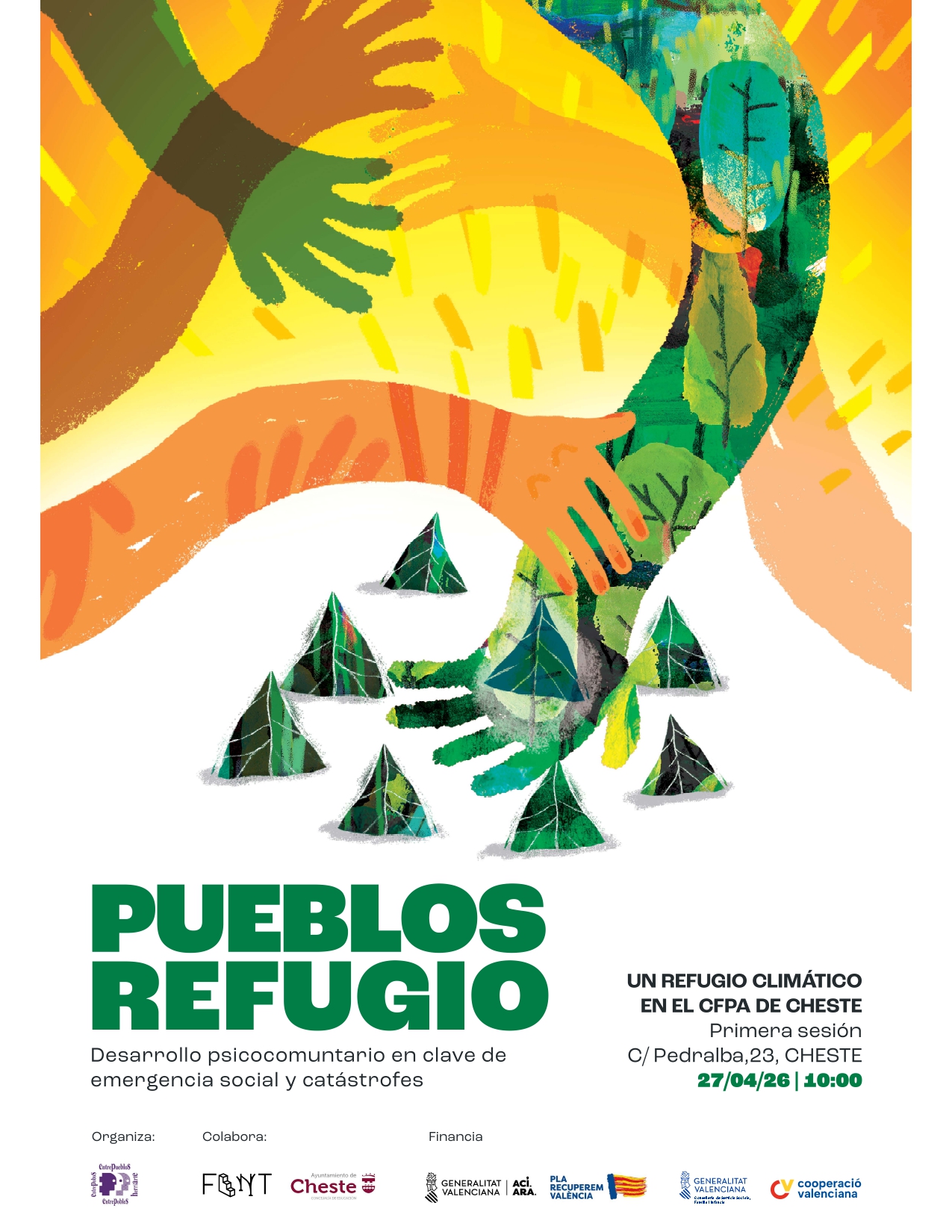 Cheste arranca un proceso participativo para diseñar un refugio climático en la Escuela de Adultos afectada por la DANA