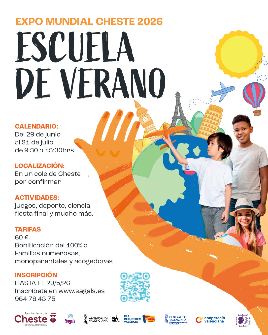 Escuela de Verano 2026 de Cheste