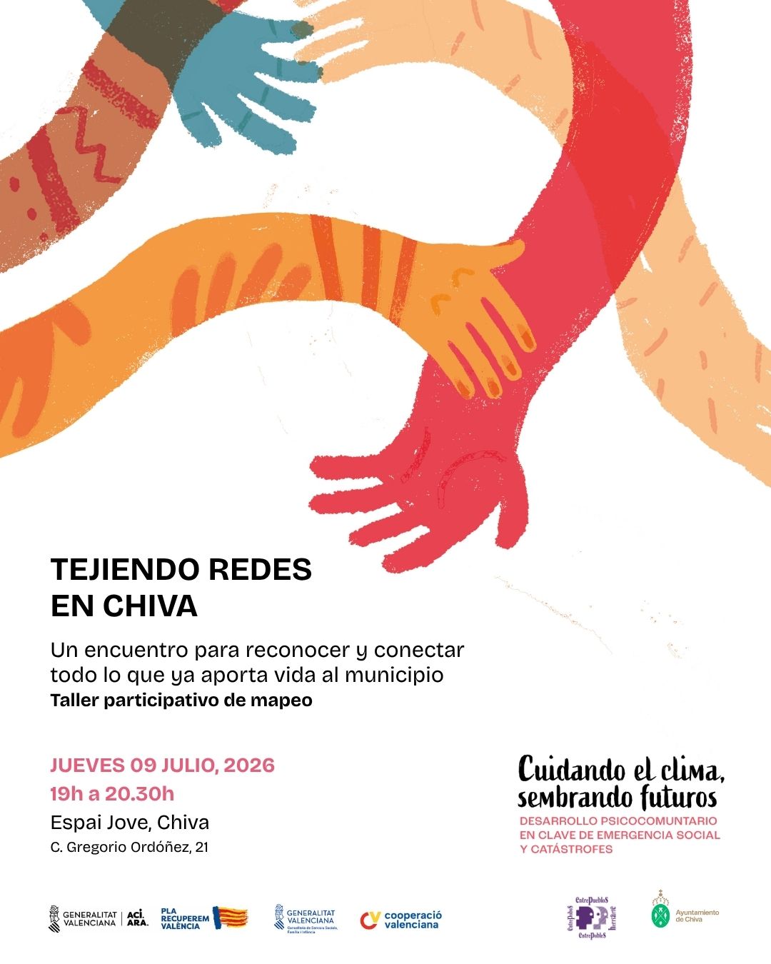 Chiva impulsa un proceso participativo para mapear y conectar el tejido asociativo del municipio