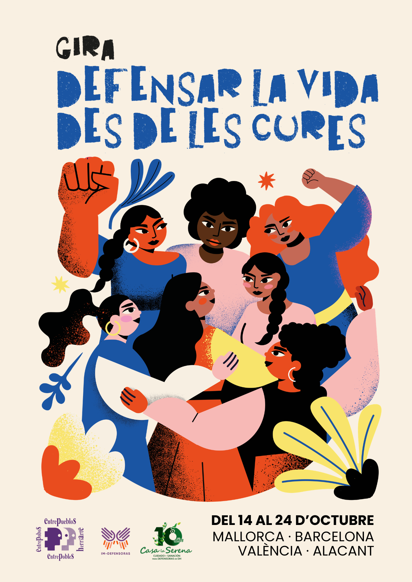 La Gira “Defensar la vida des de les cures” porta la Protecció Integral Feminista a Mallorca, Catalunya i el País Valencià